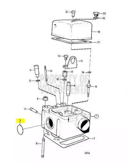 Paisuntatulppa - Sisäperämoottorin osat - 7297 - 2