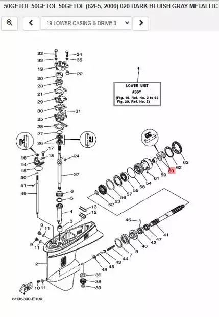 Stefa/Oil Seal Potkuriakseli 22x36x6mm Yamaha (09282-22007-000) - Yamaha muut - 7227 - 2
