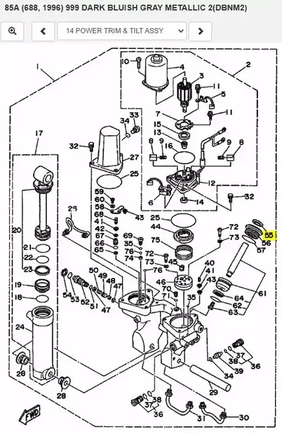 Stefa Trimmi/Seal Trim Dust End Cap Yamaha - Yamaha muut - 20877 - 2
