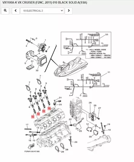 Sytytystulppa CR9EB Yamaha Kelkka/Mönkijä/Jetti 947020040900 - Yamaha muut - 17407 - 2