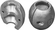 Osculati akselianodi 1 3/4 (44mm) - Läpiviennit, letkuliitos ja sulkuhanat - D220487 - 3