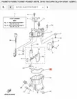 Tiiviste Ruiskutuspumppu/Gasket Float Chamber Yamaha F30B/F40F - Yamaha muut - 32867 - 2