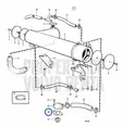 TIIVISTE Termostaatti/GASKET Thermostat Volvo (Cooling System) - Sisäperämoottorin Jäähdytys - 30967 - 2