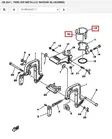 Holkki/Bushing Pivot Shaft Yamaha 2B 2C - Varaosat ja lisävarusteet - 52617 - 1