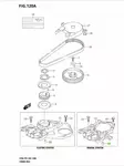 Holkki/Pin Suzuki F4-F70 - Suzuki osat perämoottorille - 42857 - 2