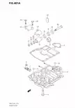 Holkki/Pin Suzuki F4-F70 - Suzuki osat perämoottorille - 42857 - 4