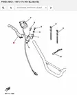 Jarrukahva/Lever 2 Yamaha Moto PW80 TT-R90 TT-R125 TW200 - Yamaha Moto - 20527 - 2