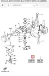 Kaasuttimen Korjaussarja/Carburetor Repair Kit Yamaha 20C 25D 30A 689-W0093-02 - Perämoottorin tarvikeosat - 52537 - 1