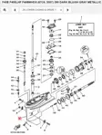 KÄYTETTY-Vaihteistokotelo/Casing Lower Y - Yamaha muut - 42817 - 5