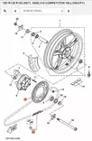 Ketjurataspaketti/Drive Chain Kit Yamaha Moto YZF-R125 - Yamaha Moto - 26227 - 3