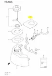 Kumitiiviste Polttoainetankki/Rubber Fuel Tank Suzuki DF2.5 - Suzuki osat perämoottorille - 42847 - 2