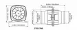 Moottoritilan Tuuletin 101mm 7640 l/min - Veneen LVI - 44127 - 2