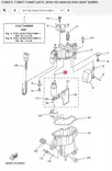 O-Rengas/O-Ring Fuel Injection Pump Yamaha F30B F40F - Yamaha muut - 38467 - 2