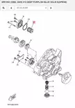 Öljynsuodatin/Element Assy Oil Yamaha Moto MT125 YZF-R125 WR125R - Yamaha Moto - 35217 - 2