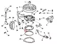 Pidike/Retainer Ignition Evinrude/Johnson 3-4hv - Varaosat ja lisävarusteet - 51017 - 1