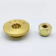 Potkurin mutterisarja 9.9-25HP Mercury - Varaosat ja lisävarusteet - D436957 - 1
