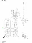 Suzuki Vesipumpun korjaussarja DF8-DF20 - Suzuki osat perämoottorille - 37787 - 2