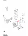 Sytytyspuola/Coil Comp. Ignition DF9.9B DF15A DF20A - Suzuki osat perämoottorille - 51047 - 1