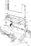 Tukilevy/Thrust Ring Cutter Potkuri Volvo Penta 280/290SP 285 - Sisäperämoottorin osat - 51067 - 1