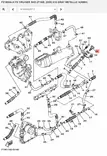 Vesijettien Huuhteluliitin/Conduction Assy Yamaha - Vesijettiosat ja tarvikkeet - 23967 - 2