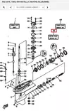 Vesipumpun Korjaussarja/Water Pump Repair Kit Yamaha 40H 40N 50D - Varaosat ja lisävarusteet - 50917 - 1