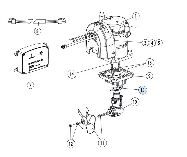 125TT TIIVISTE - NMEA 2000-tarvikkeet - M9512408187 - 1