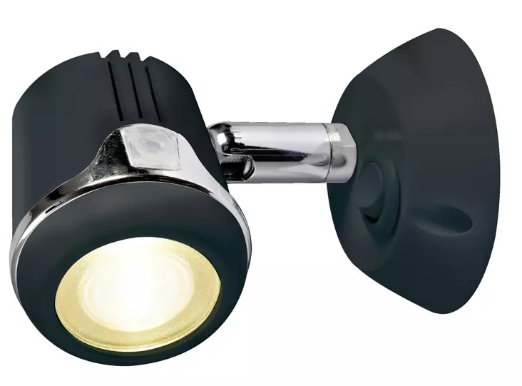 Articulated HI-POWER LED Black spotlight 12/24 V - Valaisimet ja lamput veneisiin - D160007 - 1
