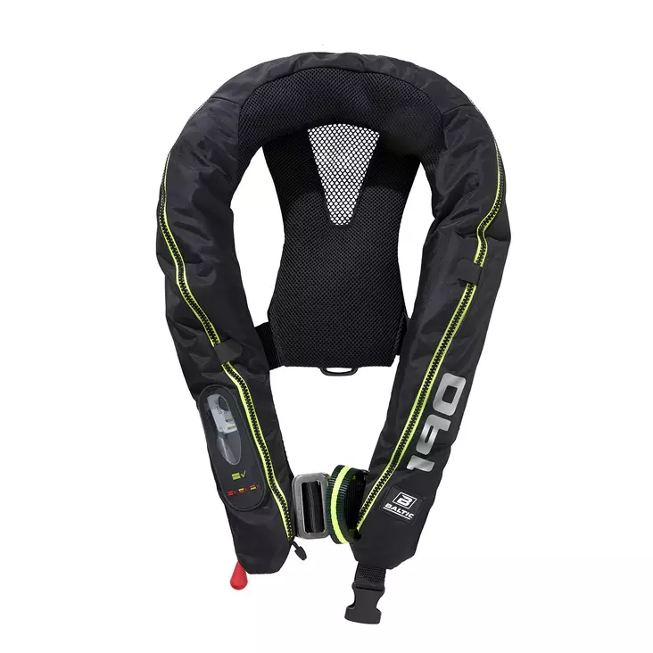 Baltic Legend 190 harness auto ilmatäytteinen pelastusliivi musta 40-120kg - Paukkuliivit - D239497 - 1