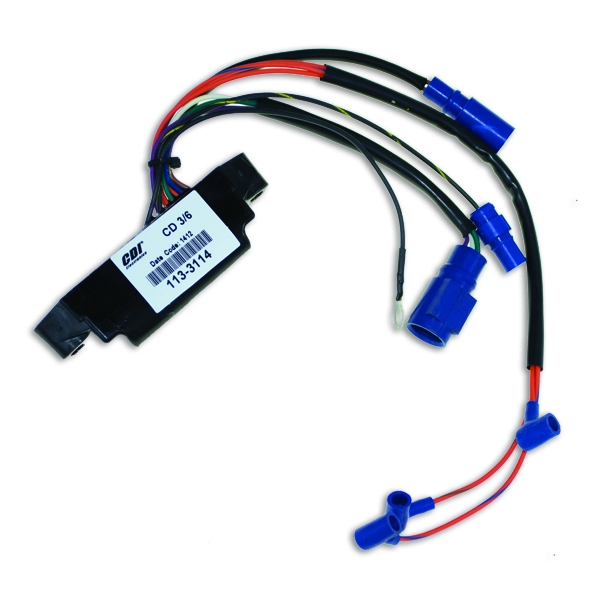 Cdi Elec. Johnson/Evinrude Power Pack - 6 Cyl. 150/155/175HP (1986-88) - Perämoottorin Sähköosat - D185957 - 1