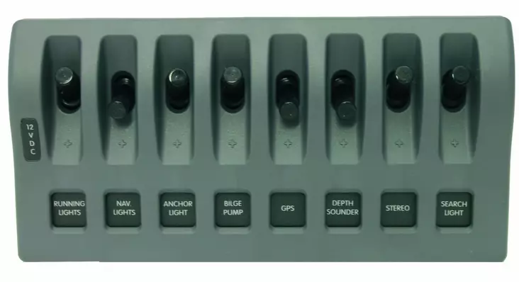 KATKAISINPANEELI 8-KATK. EI SULAKK. - Venesähkö - M9514802307 - 1