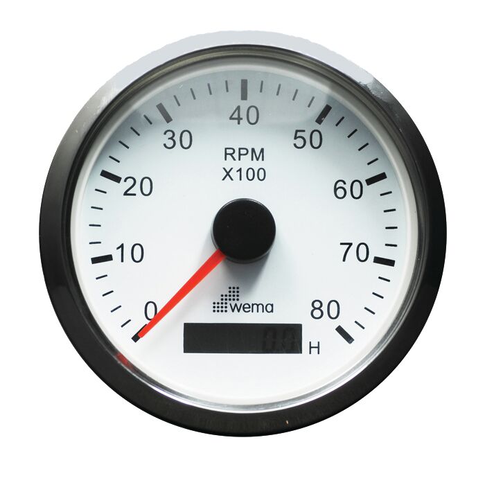 KIERROSLUKUMITTARI 8000 RPM VALK. - Venesähkö - M9514700677 - 1