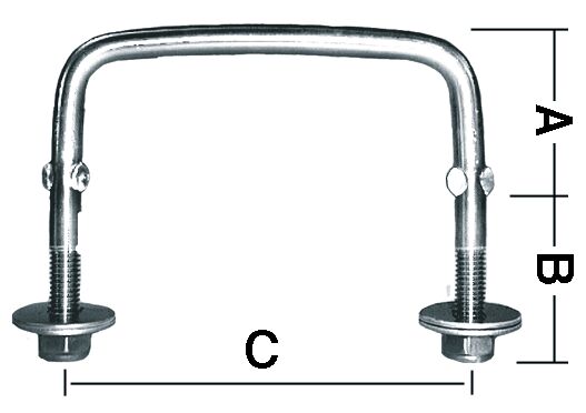 KÄDENSIJA 40/120MM - Veneen kansihelat - M9511012007 - 1