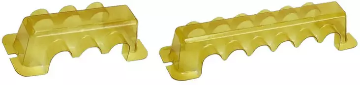 Kytkentäkiskon suoja 145x31mm - Venesähkön asennustarvikkeet - D123737 - 1