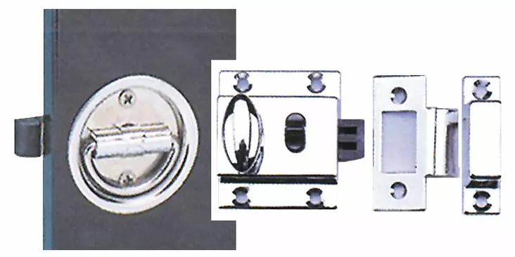 LUKKO WC:N KROM - Veneen lukot ja saranat - M9516032137 - 1