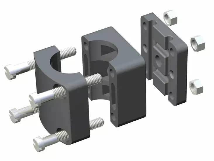 NAWA KAIDEKIINNIKE 32MM PUTKELLE - Lowrance vene-elektroniikka - M9517012007 - 1