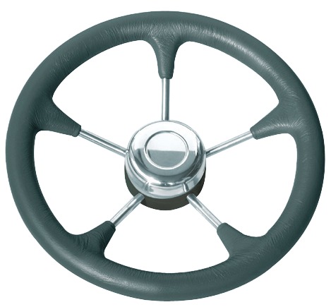 Ohjauspyörä Leader Tanegum, Musta - Ohjaustarvikkeet - D122437 - 1