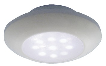 Osculati watertight white ceiling light, white LED light - Valaisimet ja lamput veneisiin - D246287 - 1