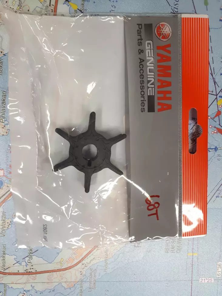 Siipipyörä Yamaha F6 F8 F9.9 - Yamaha siipipyörät - 19257 - 1