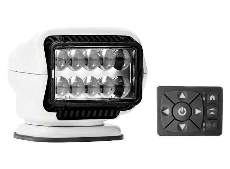 GOLIGHT STRYKER ST LED, VALKOINEN, KIINTEÄ ASENNUS/KIINTEÄ KAUKOSÄÄDIN - Venesähkö - M9514039257 - 1