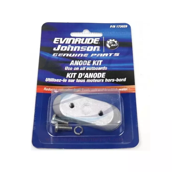 Anodi Evinrude/Johnson 4-150hv Anode - Evinrude/Johnson osat perämoottoreille - 198 - 1