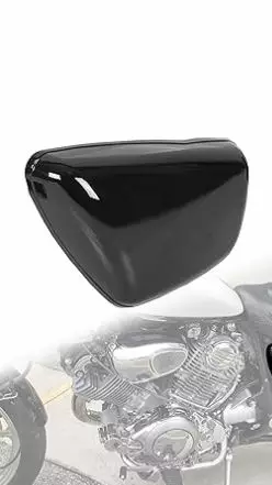 Cover Side 1 Battery Panel Left Yamaha Moto Virago XV1100 XV750 - Yamaha Moto - 20488 - 1