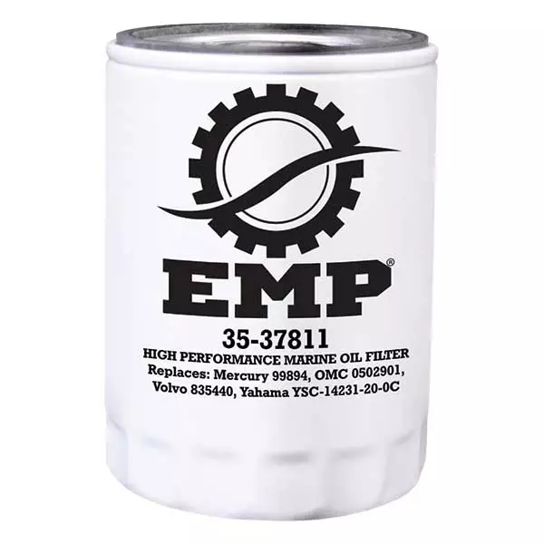 EMP Öljysuodatin Mercruiser/OMC/Volvo (pitkä) - Varaosat ja lisävarusteet - D442168 - 1