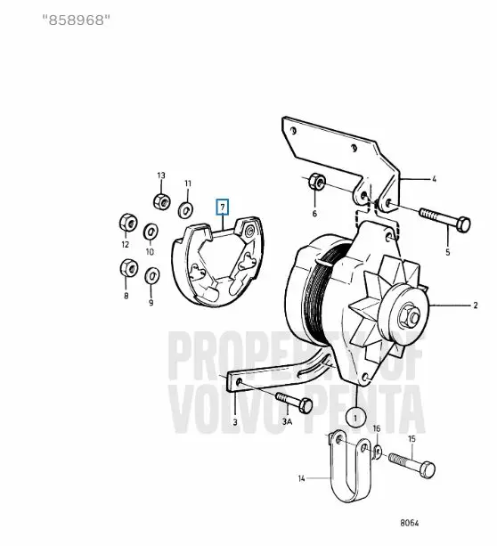 Latauksenjakaja/Charge Distributor Volvo Penta 2 akun lataamiseen - Sisäperämoottorin Sähköosat - 39348 - 1