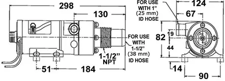 Macerator pumppu 12V - Käymälät ja septipumput veneisiin - D125588 - 2