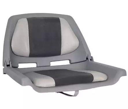 OS FISHERMANS SEAT FOLDING PADDED GREY/CHARCOAL - Veneistuimet ja istuinten jalat - D241098 - 1