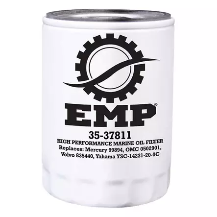 EMP Öljysuodatin Mercruiser/OMC/Volvo (pitkä) - Varaosat ja lisävarusteet - D442168 - 1