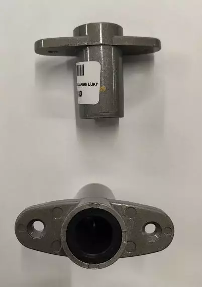 Hankainlaakeri Lukituksella Harmaa (Hinta/Kpl) - Hankaimet - 28178 - 1