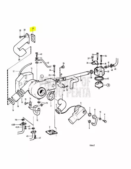Imutiiviste - Sisäperämoottorin osat - 6648 - 2