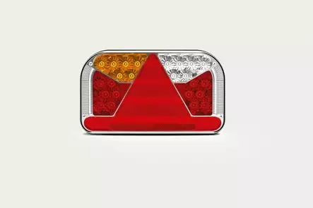 Takavalo AKU LED vasen Fristom 5PIN 12-36V - Trailerin lisävarusteet ja varaosat - 33058 - 1