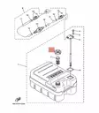 Polttoainesäiliön Korkki (Irtotankki) Yamaha Muovi - Yamaha muut - 6318 - 2